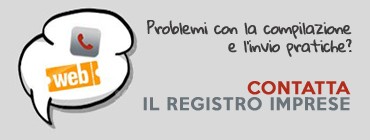 Contatta il registro imprese